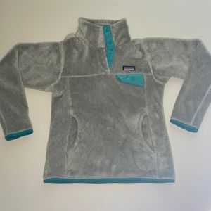 Womens Patagonia Synchilla Snap-T fleece pull over sweater XS